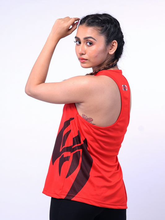 Women's DXS Red Textured Stringer