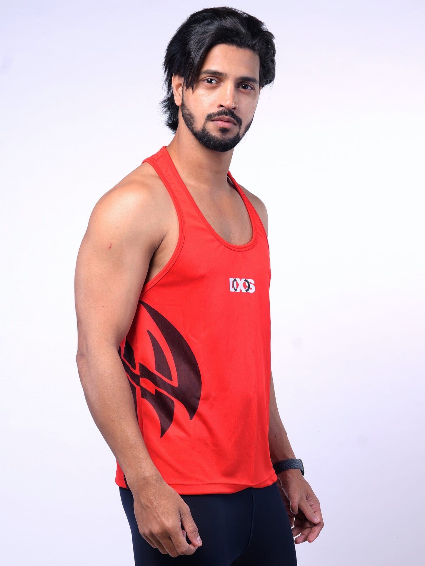 Men's DXS Red Textured Stringer