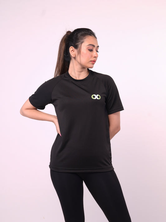 Women's Black Xtive Tshirt