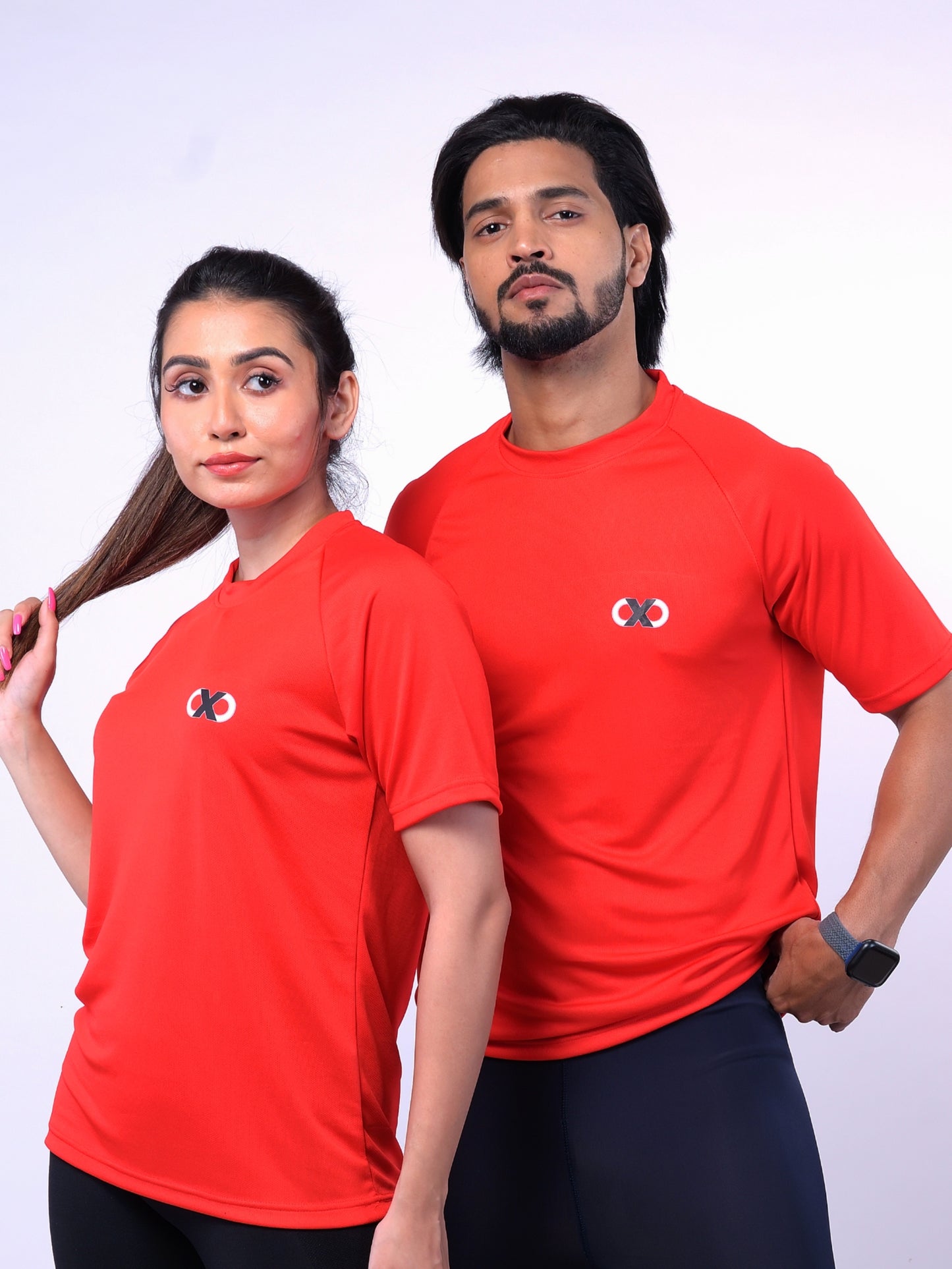 Women's Red Xtive Tshirt