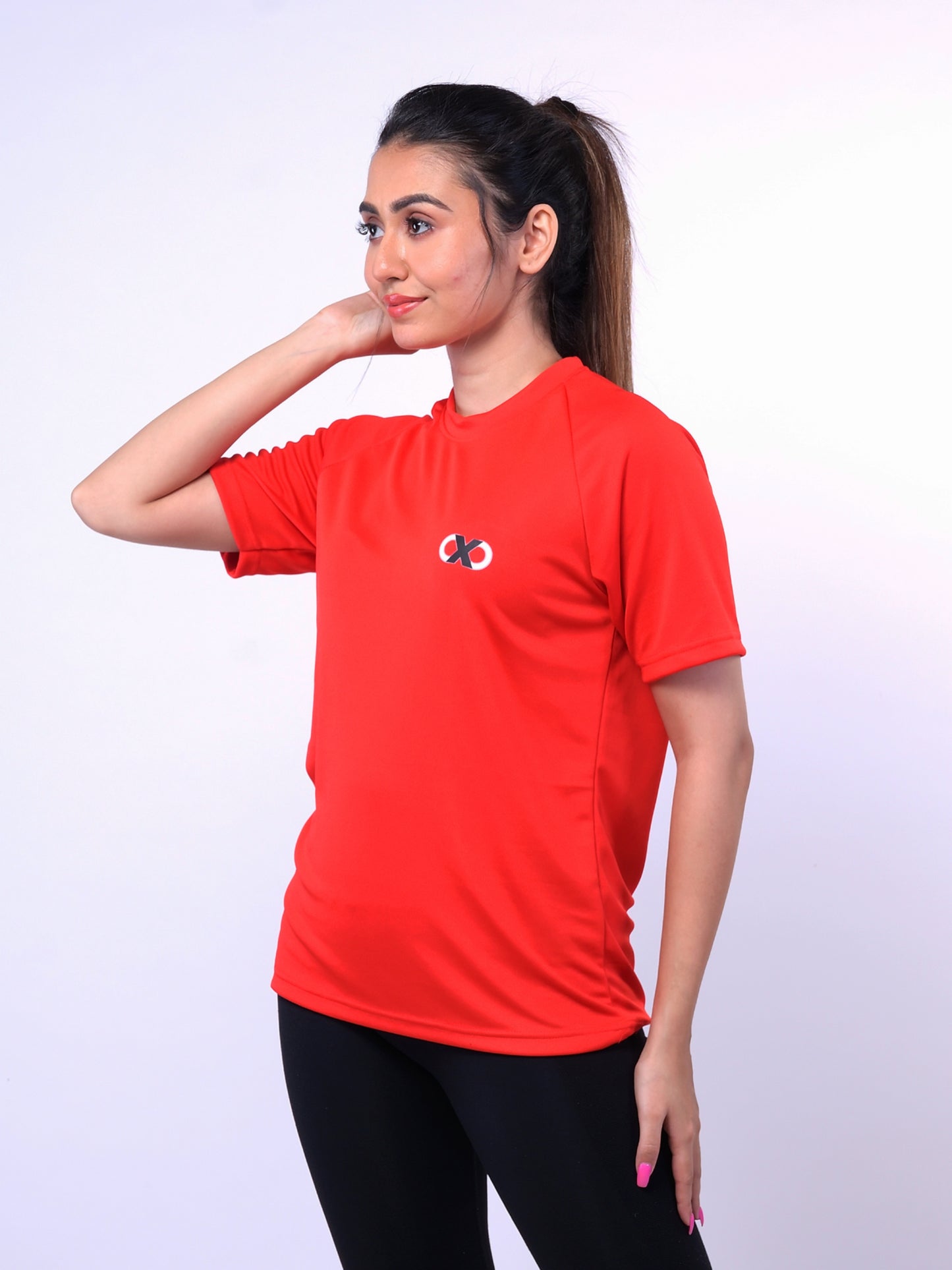 Women's Red Xtive Tshirt